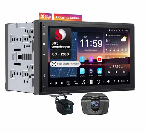Atoto x10 double din car - atoto, 7''