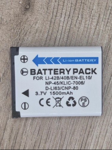 Digital camera battery - 1x,