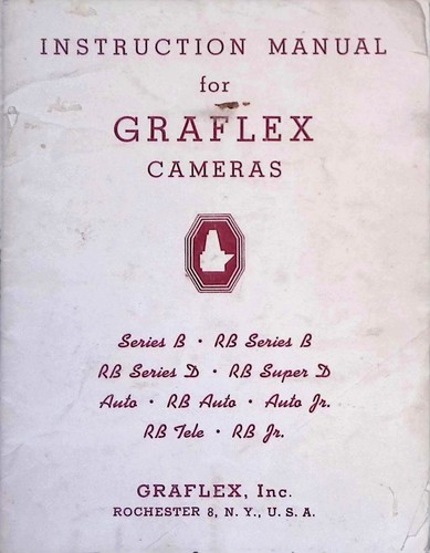 Manuale fotocamera graflex - manuale,